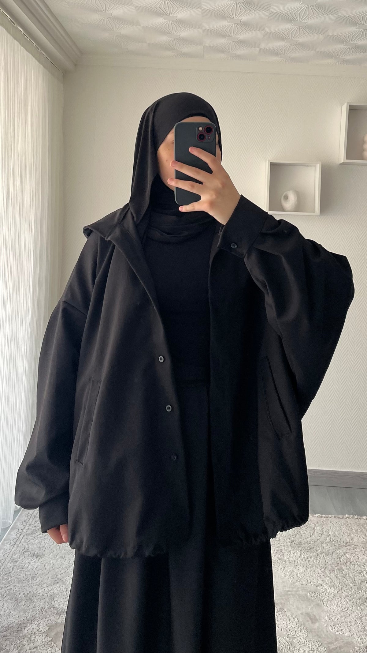 Veste à capuche Mina