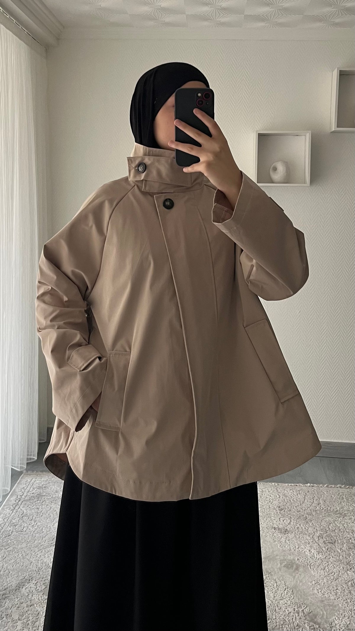 Trench mi-long Léa