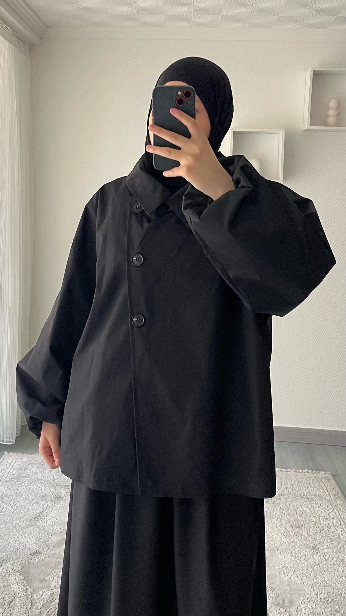 Trench mi-long Selin