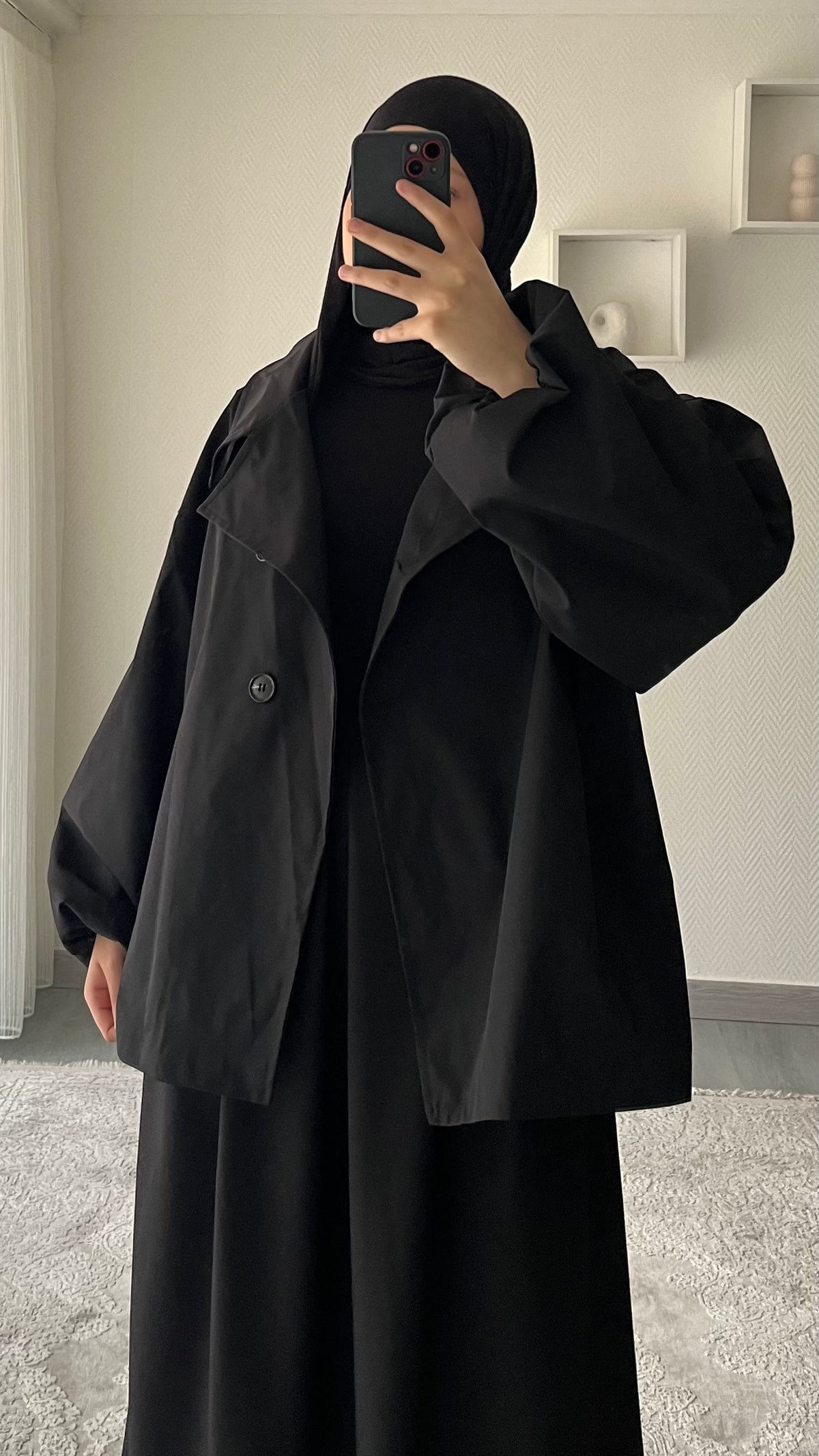 Trench mi-long Selin