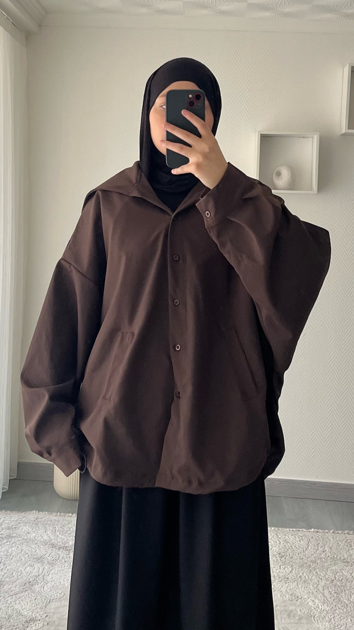 Veste à capuche Mina