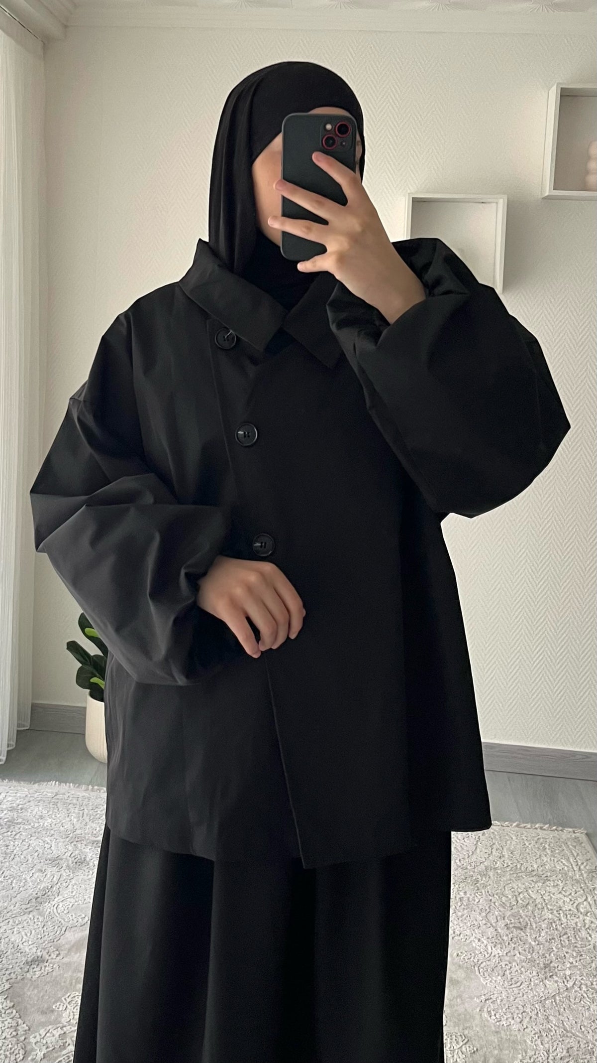 Trench mi-long Selin