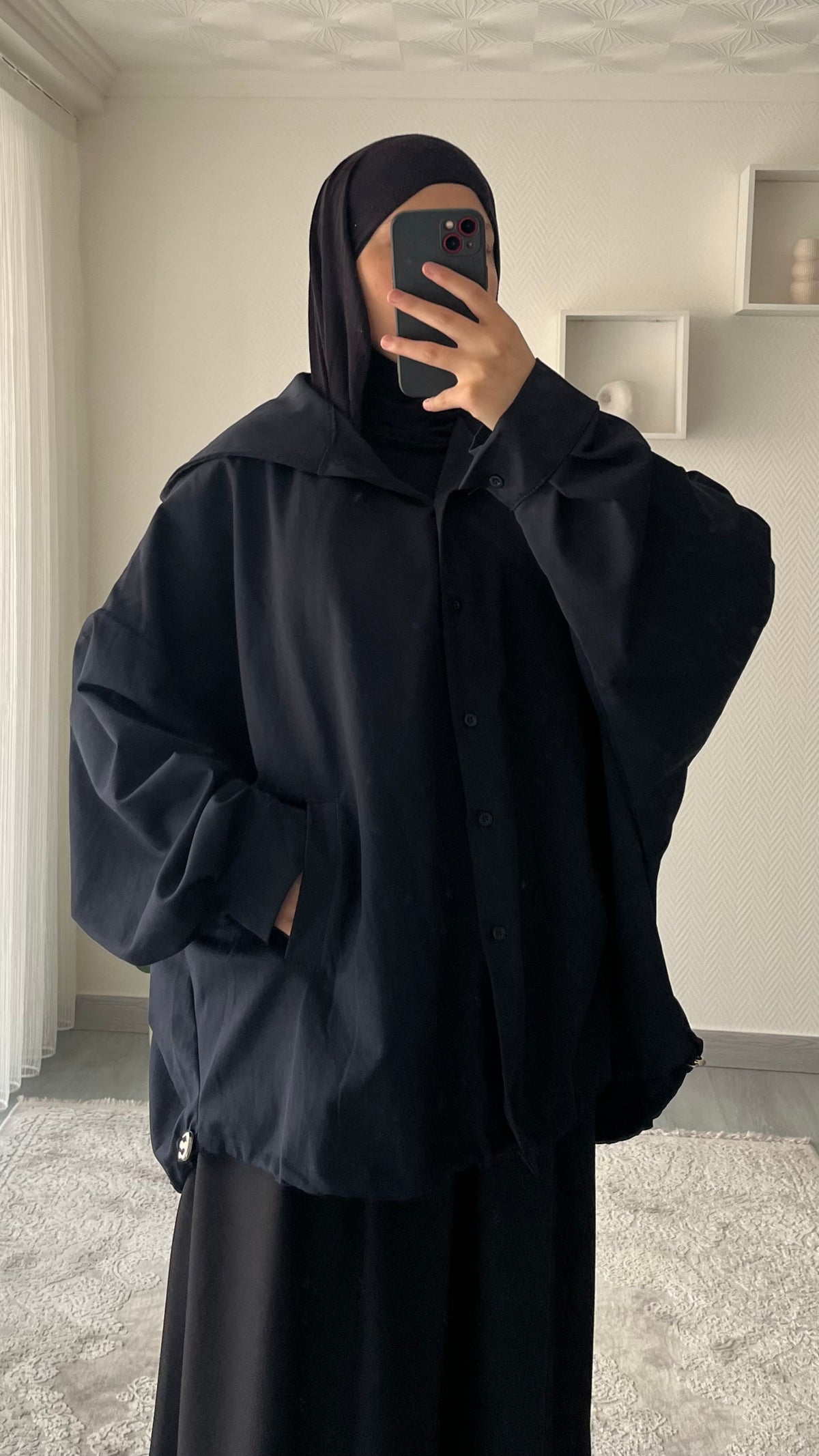 Veste à capuche Mina