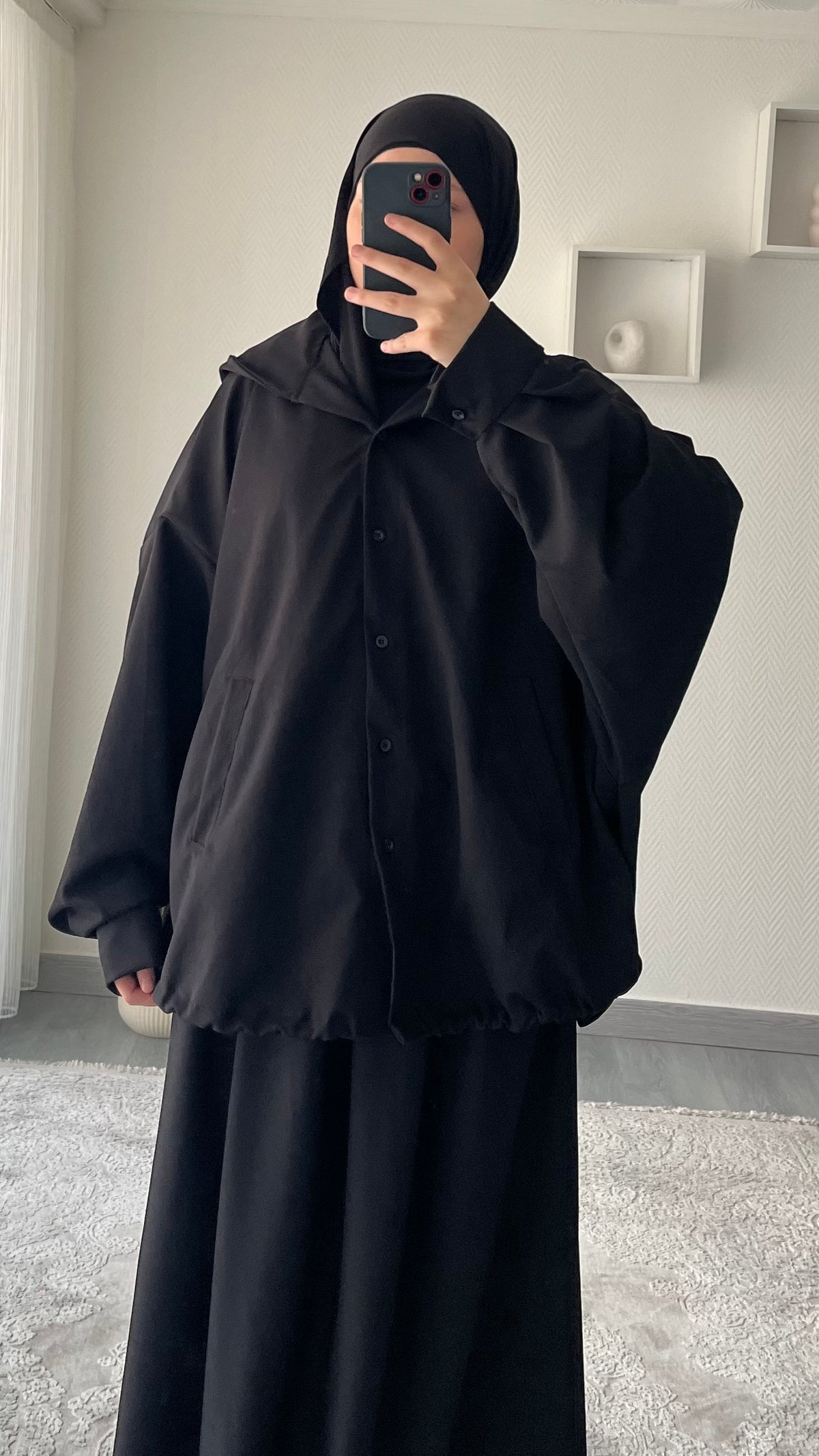 Veste à capuche Mina