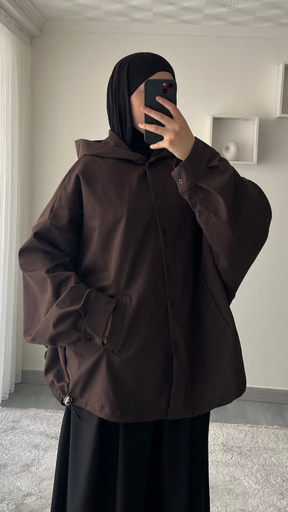 Veste à capuche Mina